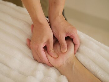 ヘッドミント 南越谷店/ドライヘッドスパ施術（手腕）