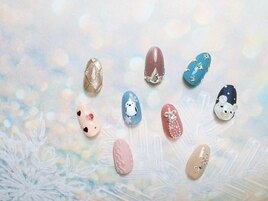 シーズンデザイン【冬ネイル】