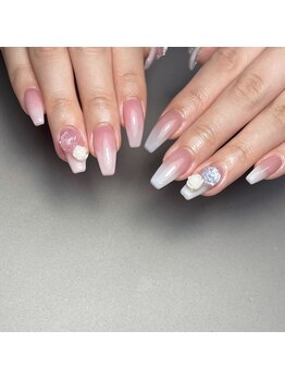 ナナネイルズ(nananails)/持ち込みアートシンプル¥8,500