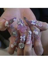ネイルスタジオイー(nailstudio E)/【Ayumi】princess♪.:°*:.
