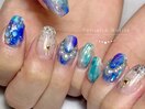 【梅雨×ニュアンスネイル】