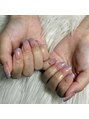 アジュールネイル 高槻店(AzurNail)&nbsp;グラデーションやちゅるん系カラーにラメ散らしがおすすめです♪
