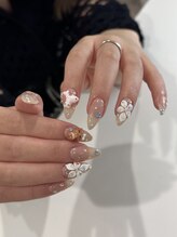 ムーイ 外苑前(mooi.)/pink aurora × flower