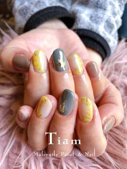 ティアム マタニティペイント アンド ネイル(Tiam Maternity Paint&Nail)/4Designコース★ご新規様¥6500