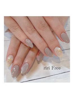 リリフリー(riri Free)/シンプルネイル