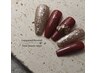 【こだわりデザイン】スカルプチップ長さだし10本+お好きなアート