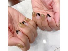 ハーティーネイル 自由が丘南口店(heartynail)/ブラウンネイル