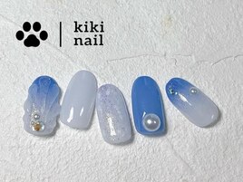 夏デザイン/マーメイドネイル
