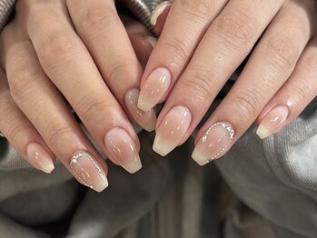 ネイルメゾン 梅田(NAIL MAISON)の写真/★HAND★60分フリーデザインコース¥80500♪シンプル系持ち込みデザインも対応♪[梅田]