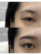 ハイク バイ ジェン 太田店(HIKE by gen.)/まつげパーマ×眉毛スタイリング