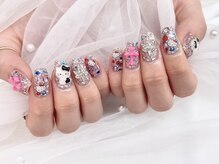 マイマイネイル(maimai nails.)/【127】ごてごて推し活ネイル*