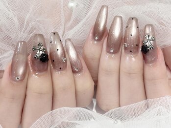 オリーブス バイ ネオリーブ(Olive's by neolive)の写真/やり放題メニューでゴテゴテ可愛いネイルを実現！！/マグネットネイル/ちゅるキラなデザインもお任せ[新宿]