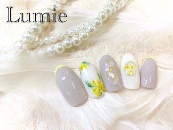 ルミエ(Lumie)/押し花ネイル☆