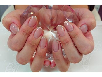 アイリッシュネイル 久屋大通店(Irish Nail)/シンプルラメライン