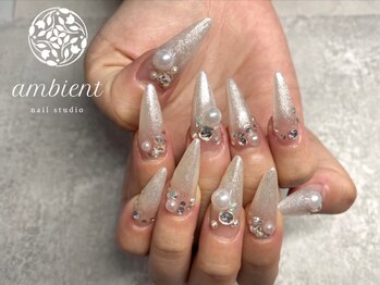 ネイルスタジオ アンビエント 表町店(Nail Studio ambient)/スカルプネイル