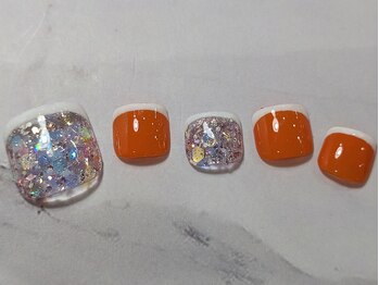 ネイルブレイク リリア(Nail Break lilia)/【初回オフ無料】ホロフレンチ