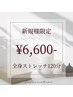 全身ストレッチ 120分 6,600