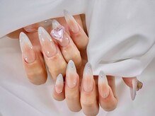 ルビーネイル 名古屋駅桜通口店(RUBY NAIL)/10本長さ出し10本アート付け放題