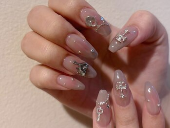 つけ放題　ワンホンネイル