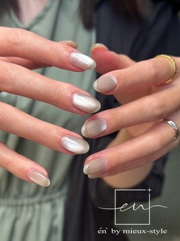 ミュースタイル(en+ by mieux-style)の写真/パラジェル取扱い◎【オーダーネイルorお任せネイルコース¥8180～】フィルイン施術で自爪に優しい♪
