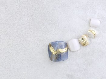 マニネイル 高の原店(mani nail)/フットアート♪