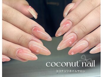 桃ネイル