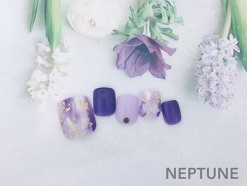 ネプチューン ネイルアンドアイラッシュ 二子玉川店(NEPTUNE)/No46フットアートデザインコース