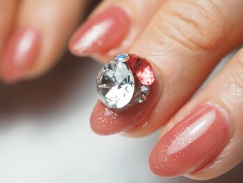 マオボールMビジューネイル