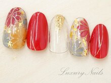 ラグジュアリーネイルズ アカバネ(Luxury Nails Akabane)/和装＊成人式＊お着物