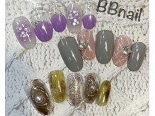 ビービーネイル(BB)/12月ハンド定額ネイル