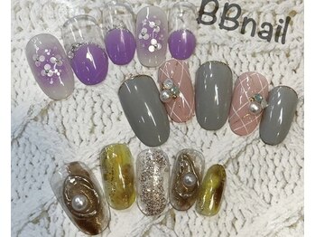 ビービーネイル(BB)/12月ハンド定額ネイル