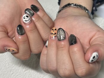 ネクスト ヴィジョン ネイル(Next Vision Nail)/【 ハロウィンネイル 】