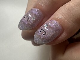 シンプルなメタモンネイル