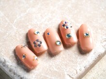 エーネイルズ 心斎橋(A.nails)/ビジューネイル