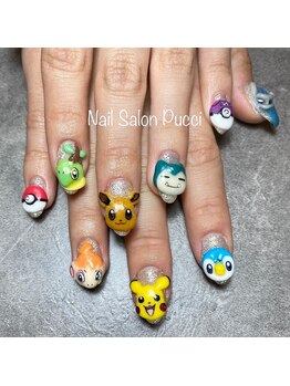 ネイルサロン プッチ(Pucci)/渋谷/ネイル/キャラクター/3D