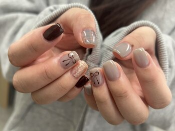 リット バイ セブンルックス 大宮東口店(Lit by 7LOOKS)/90分アート/8000/持ち込み