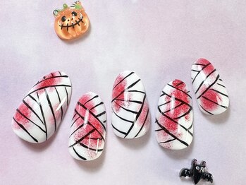 リコリコネイル(Riko Riko Nail)/ハロウィンデザイン