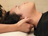 【デスクワーク疲れ解消】首肩マッサージ＋ウェットヘッドスパ/ヘアセット込