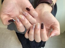 サンジュウヨン(34)/チェックネイル　パラジェル