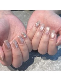 うるちゅるベージュ微粒子マグ