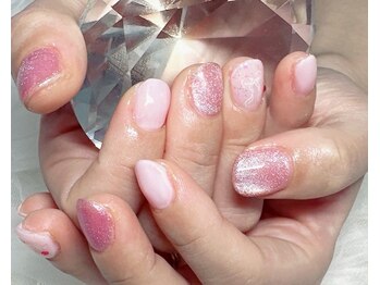 ジェー エス シー ネイル(J.S.C.nail)/ちゅるん/ピンク/マグネット