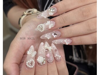 ヌアネイル(NUR NAIL)の写真/個性派から大人キレイなデザインまで幅広くご用意◎自爪の健康を考えたケアで、うっとり綺麗な指先に♪