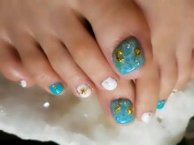 アグン(agung)/フットネイル ドロップアート