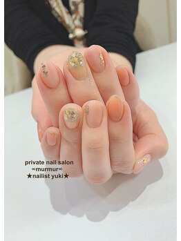 プライベート ネイルサロン マーマ(murmur)/ナチュラルニュアンス