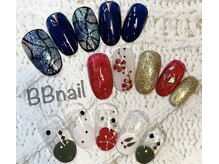 ビービーネイル(BB)/12月ハンド定額ネイル