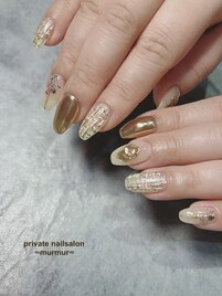 ツイードネイル