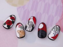 カラーズ 浜松店(colors)/和柄ネイル☆