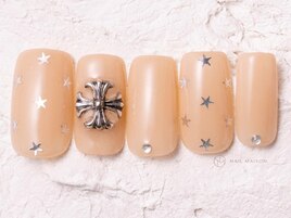 星ホロ十字架クロム韓国Y2K¥7000