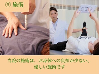 はらカイロプラクティックセンター/実際の施術