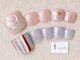 アイネイルズ 三宮店(I nails)の写真/初回オフ込★FOOTサマーコース¥8500♪繊細なアートで周りと差をつけて♪[三宮/パラジェル]